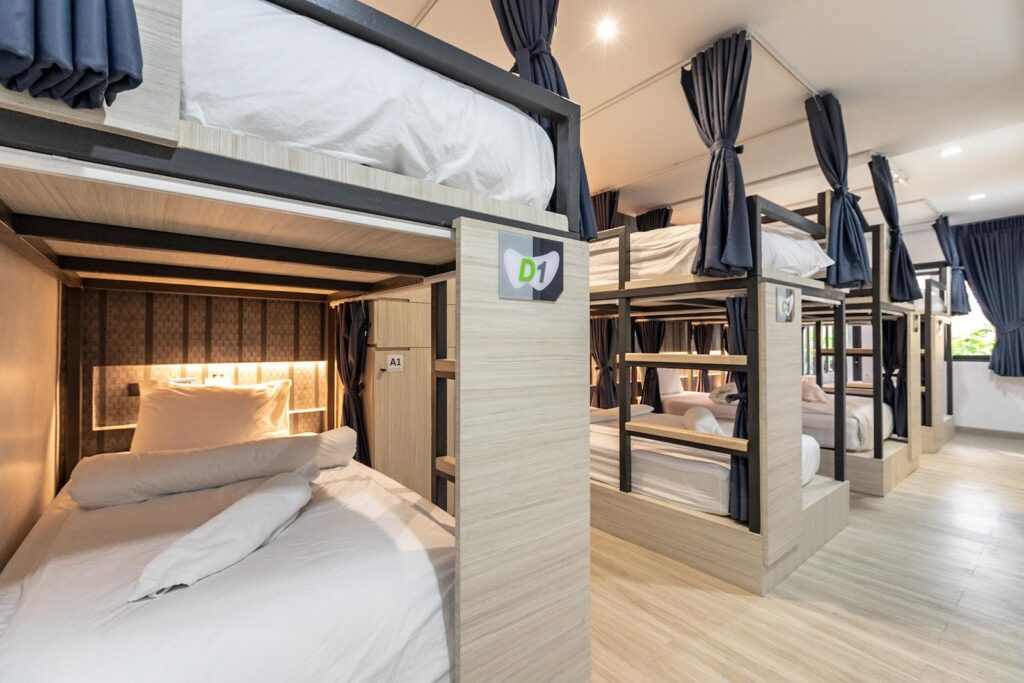 Baan-Kun-Mhor-Hostel-Dormitory- Room -Female-bedroom