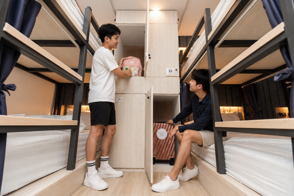 Baan-Kun-Mhor-Hostel-Dormitory- Room Male-Bedroom04