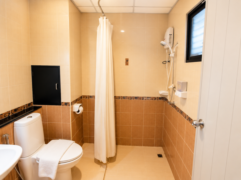 Na-ra-wan-Hua-Hin-Standard Twin-Bathroom-01