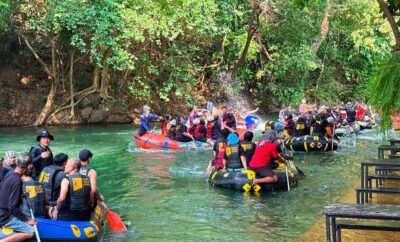 Kaeng Krachan rubber boat rafting